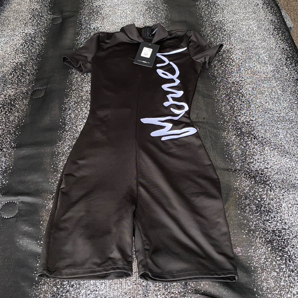 Black Money Romper
